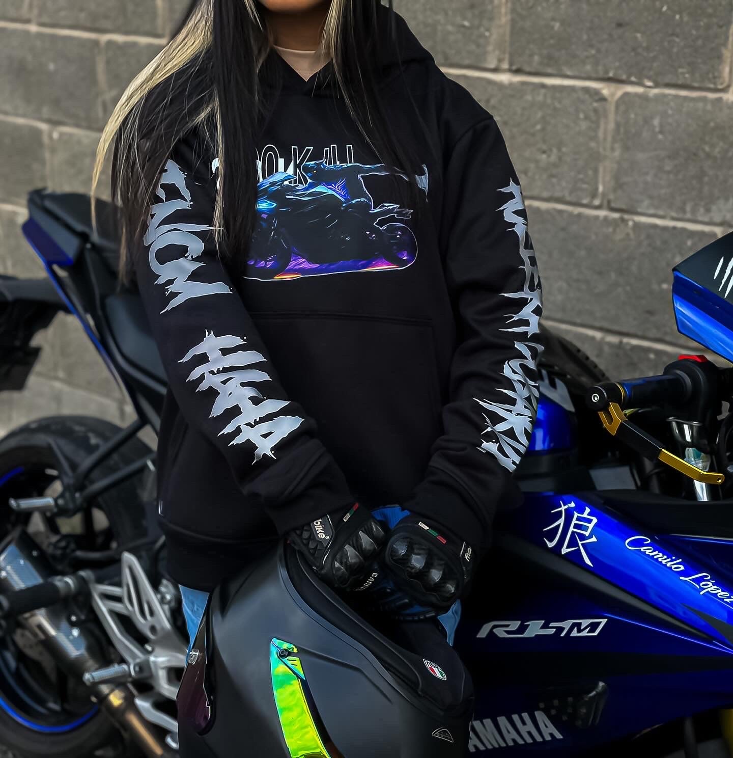 Hoodie Edición Venom Biker