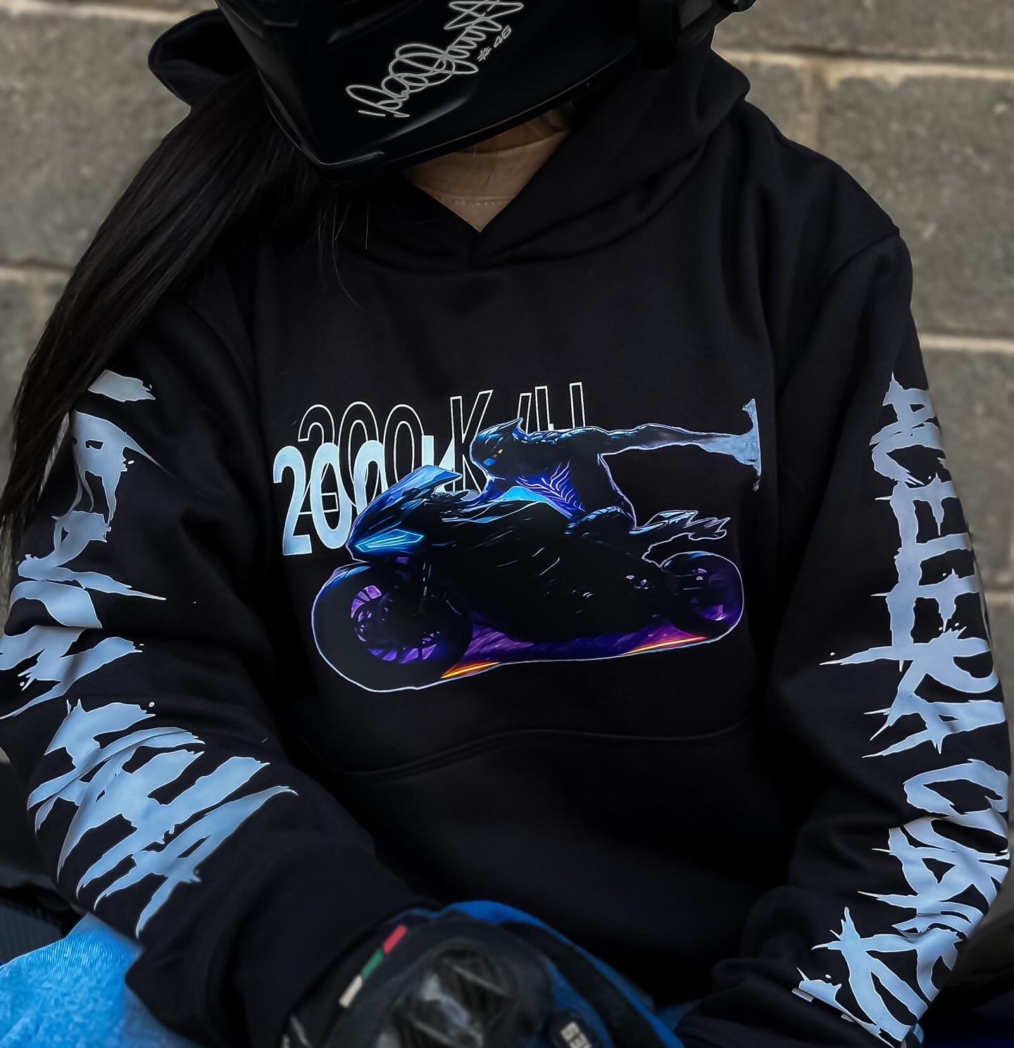 Hoodie Edición Venom Biker
