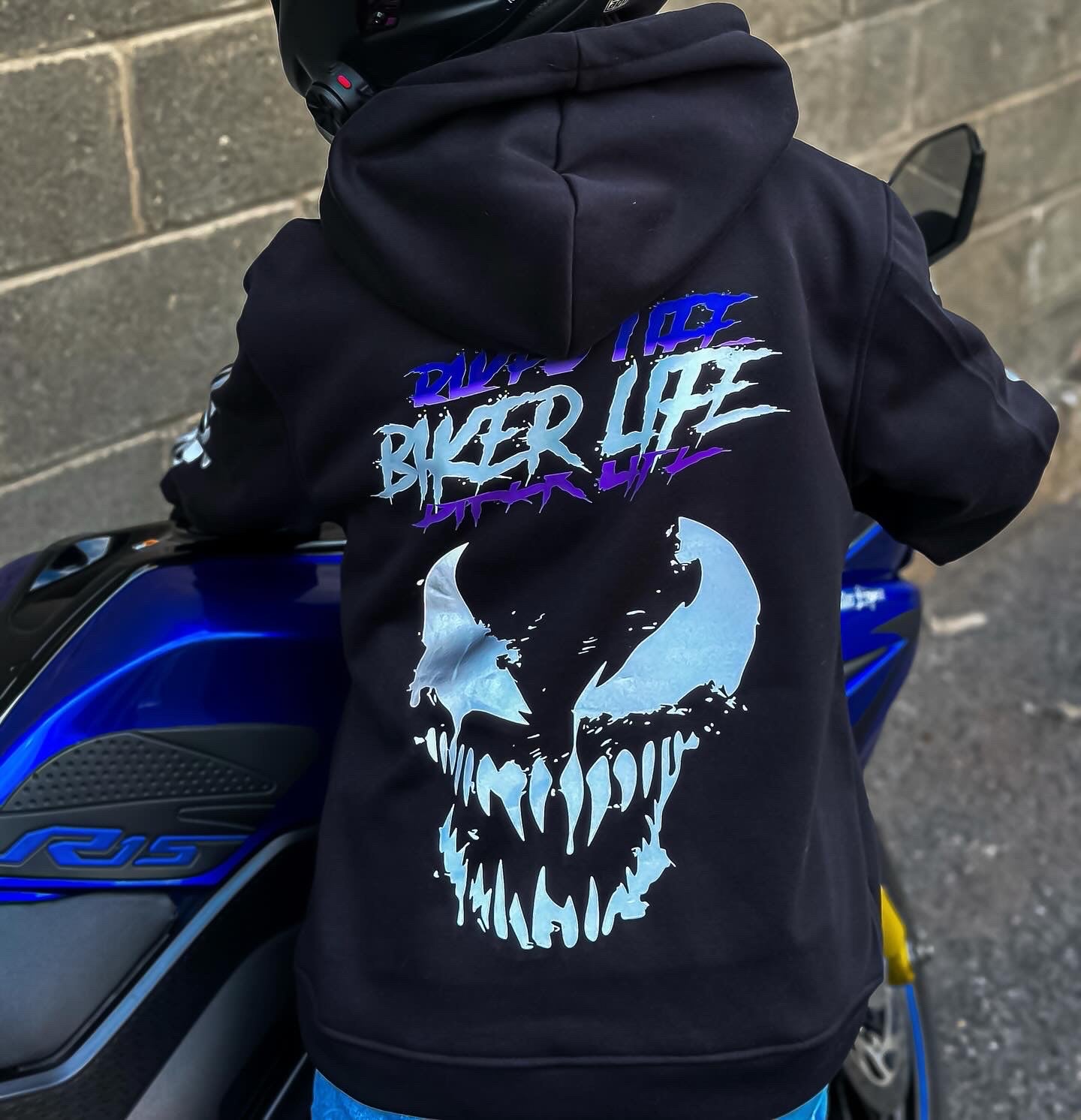 Hoodie Edición Venom Biker
