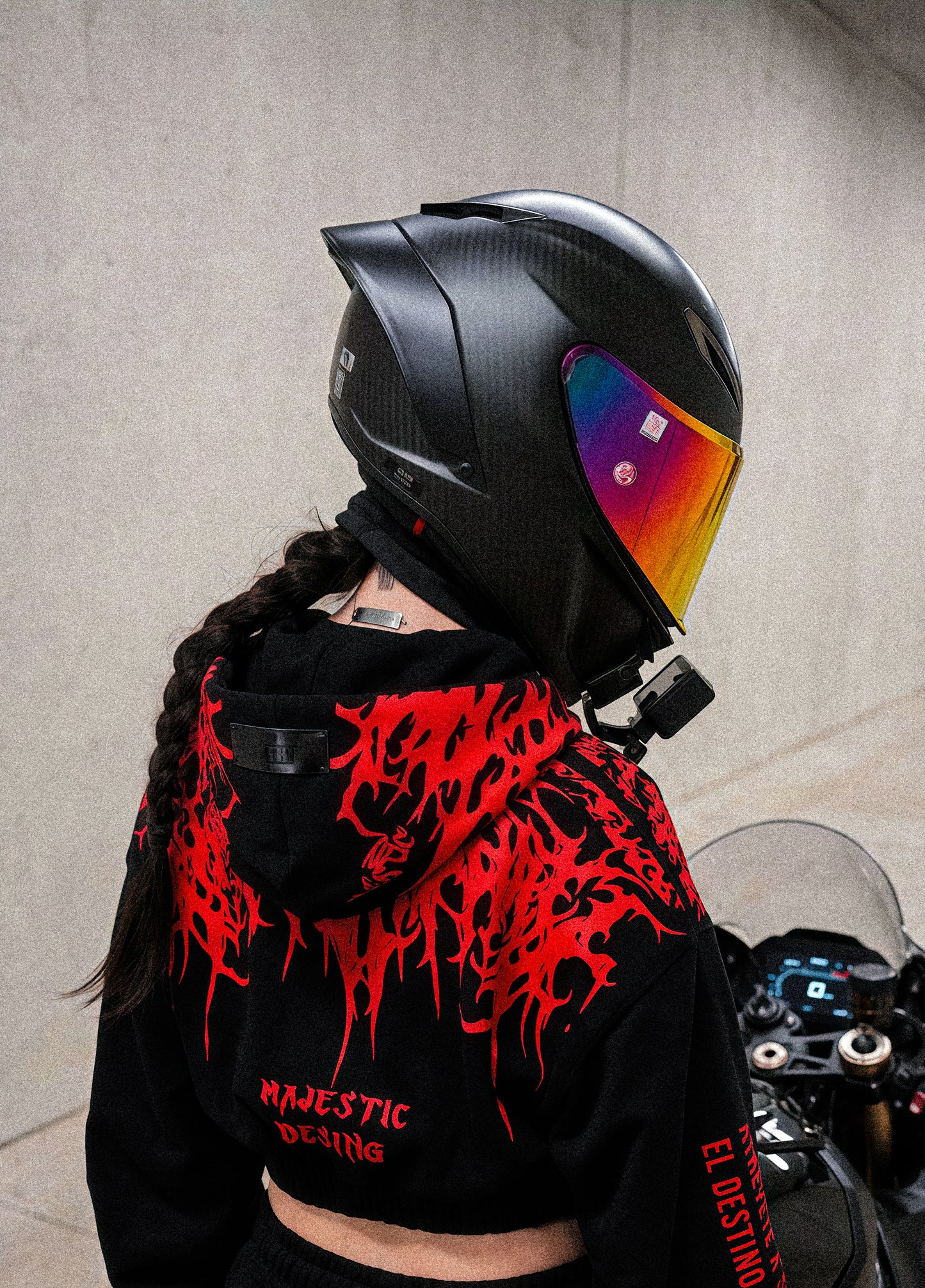 Crop Top Edición Majestic Blood