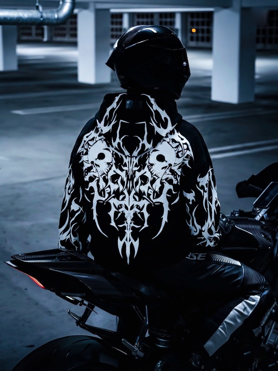 Hoodie Edición Majestic Skull