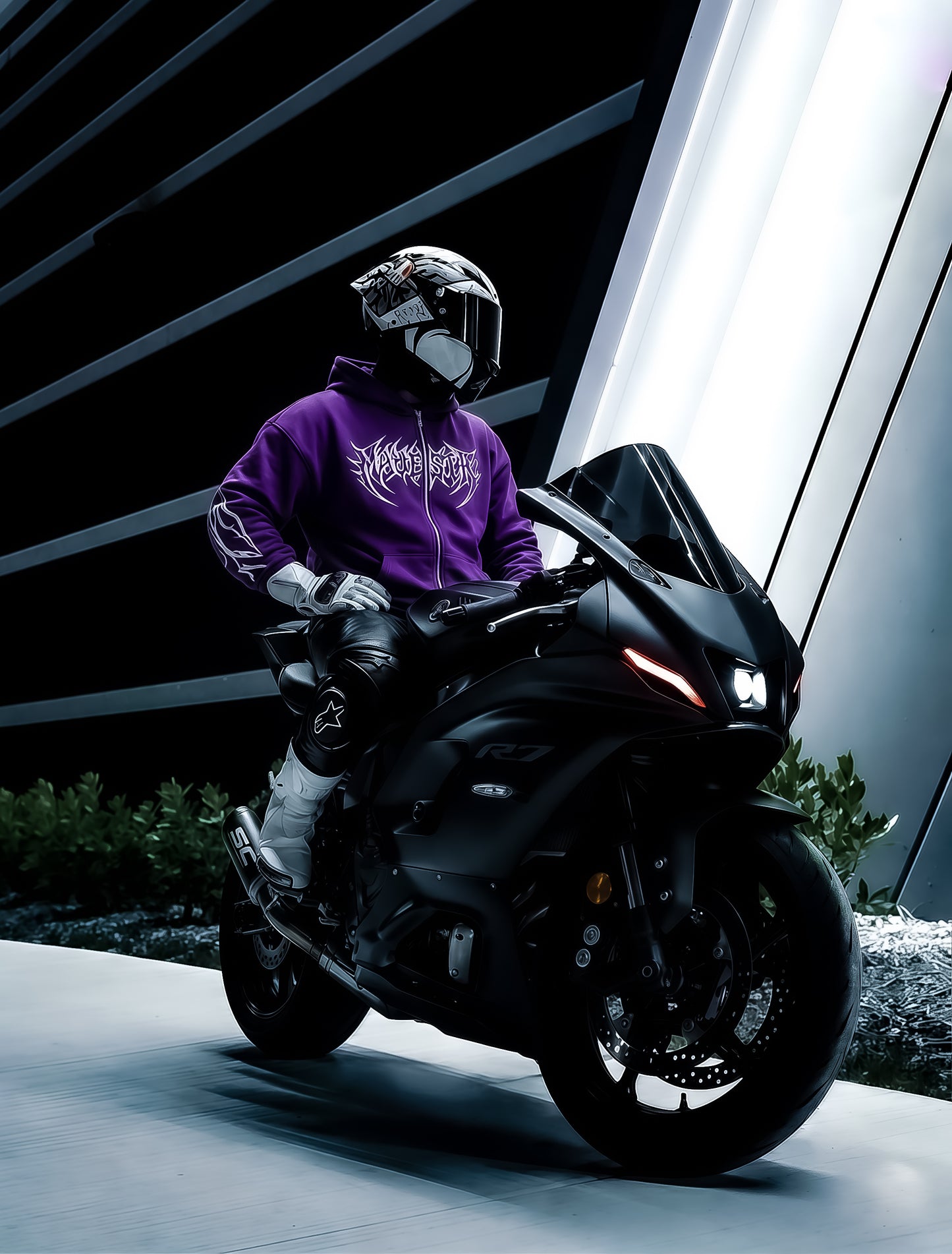 Hoodie Edición Majestic Skull