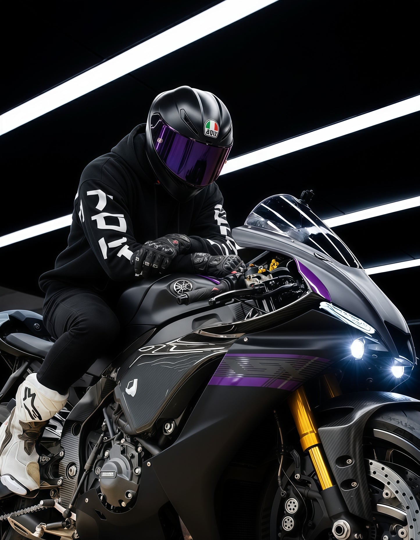 Hoodie Edición Majestic Tokio