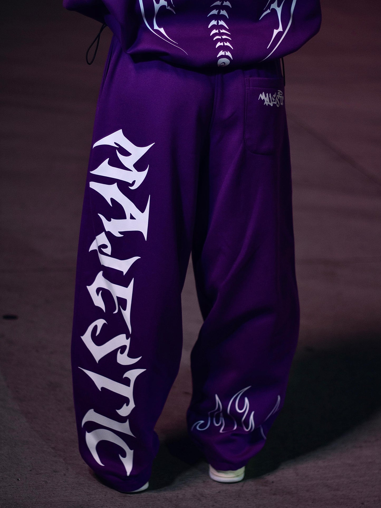 TrackSuit Crop Top + Baggy Edición Majestic Fire
